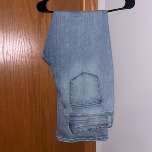 Stylish Light Blue Straight Jeans